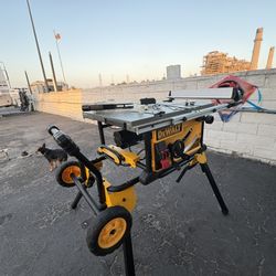 Dewalt Table Saw AND Rolling Stand