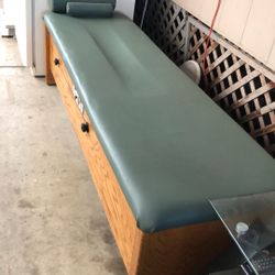 Cama Eléctrica Para Masajes De Espalda Con Reloj De Duración De Asta Una Hora Masaje Suave O Con Vibraciones Precio 200 Dólares 