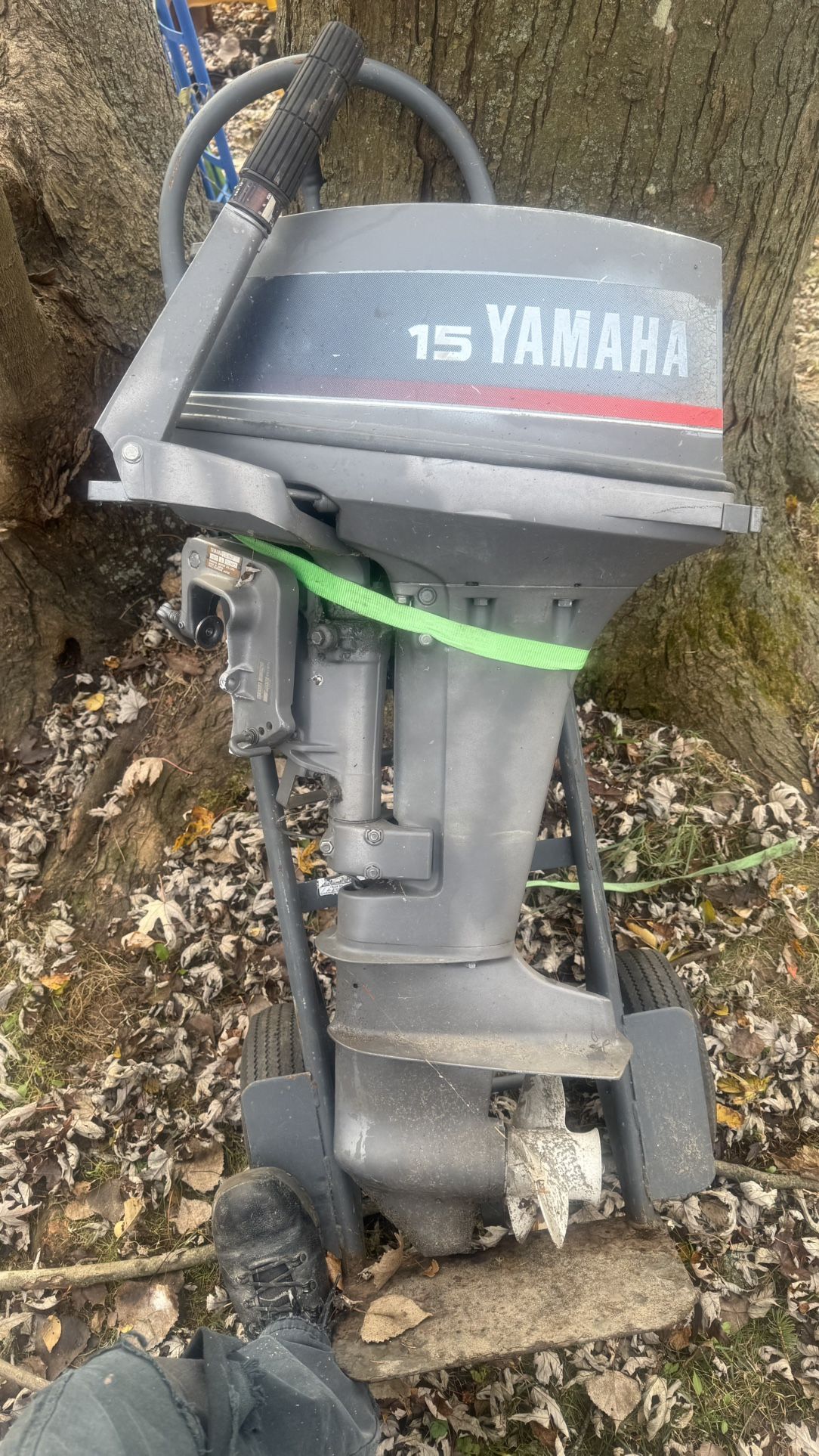 15 Horse Outboard Boat Motor, Yamaha