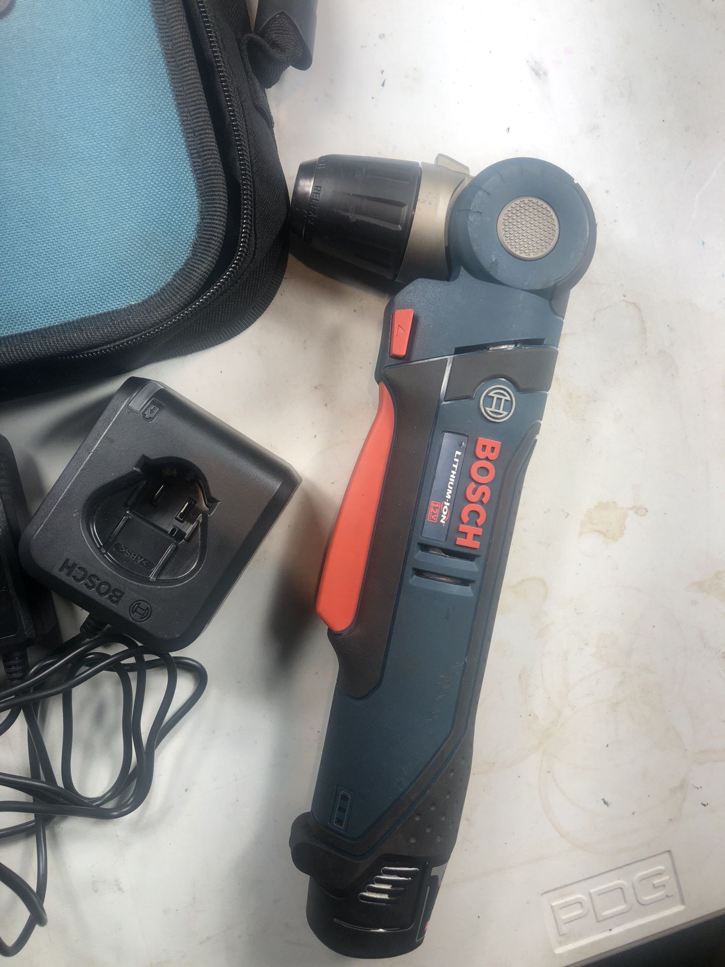 Bosch 12v Li-ion Cordless Drill, Swivel Head
