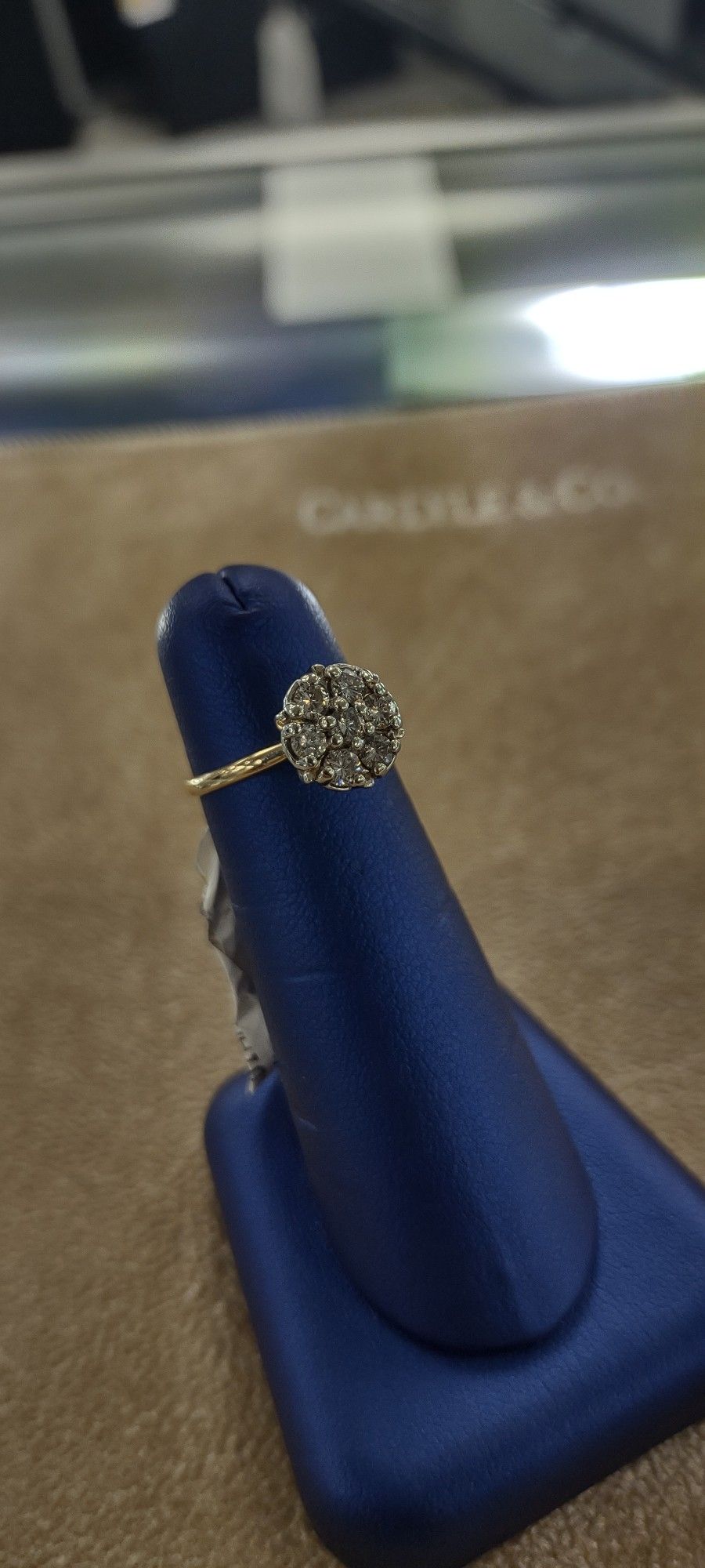 10k Gold Women's Ring W/ Diamond