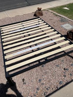Queen size bed frame, you disassemble it