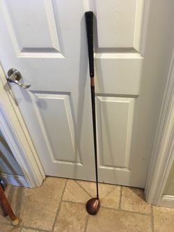 Taylor Made Golf Driver with Black Grip