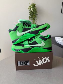 (size 12) Jordan CJ1 T-Rexx Travis Scott Green Spark