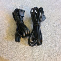 two-pronged polarized power cord