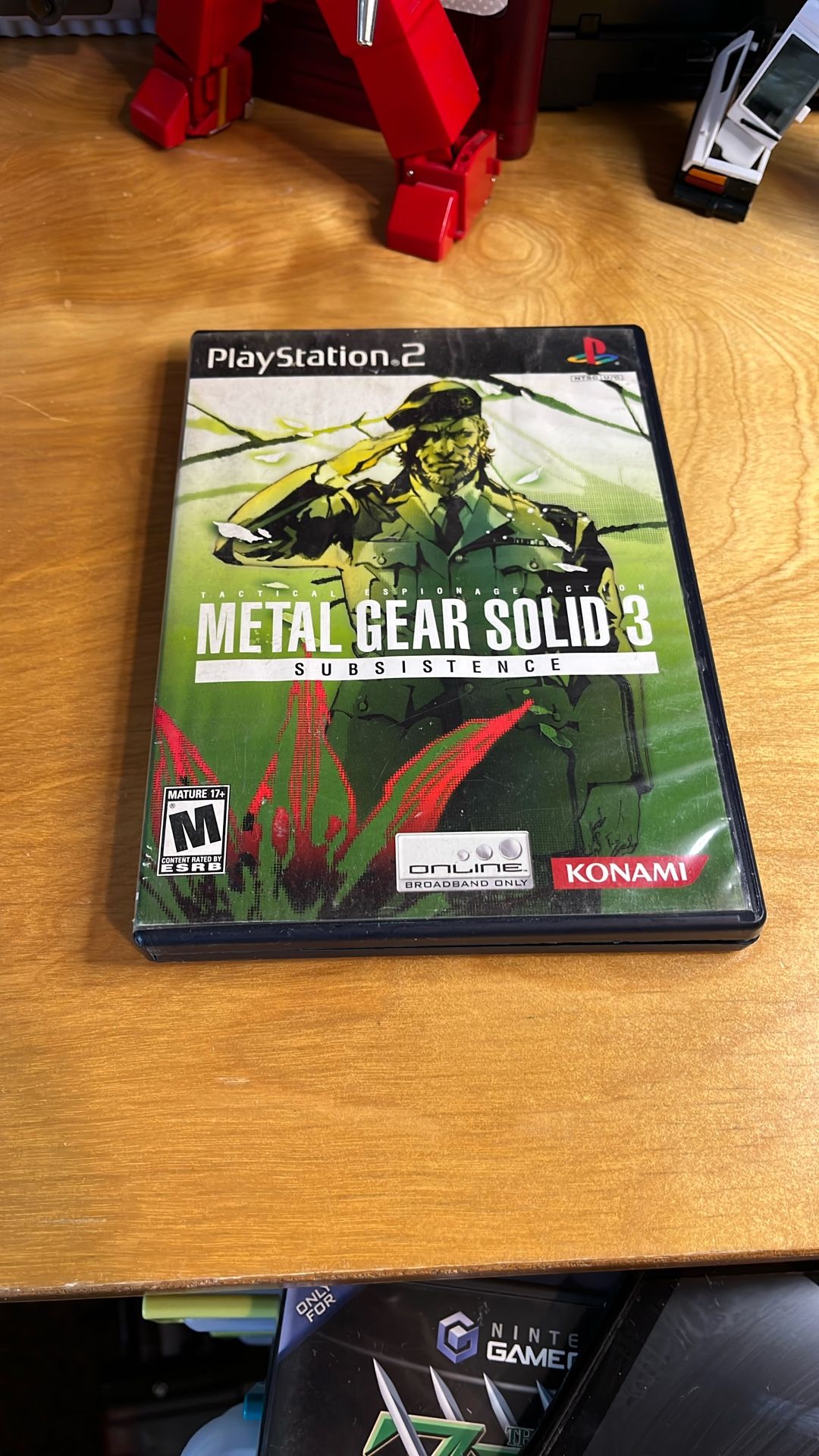 PlayStation 2 / PS2 - Metal Gear Solid 3 Subsistence