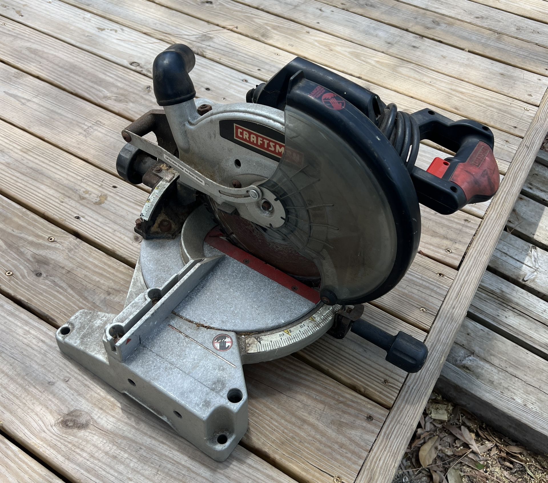 Craftsman 10 inch Compound miter saw