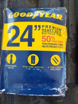 24-in premium heavy duty bicycle tube