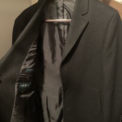 MENS BLACK POLO RALPH LAUREN COAT 42L