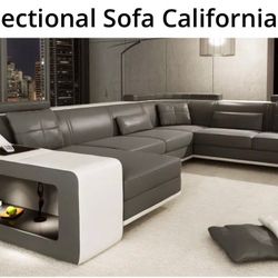 Leather Sectional Sofa California
