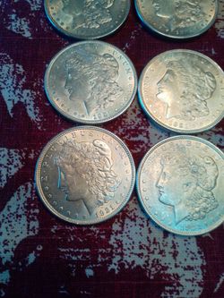 Silver dollars $$75 each or trade for pocket watches