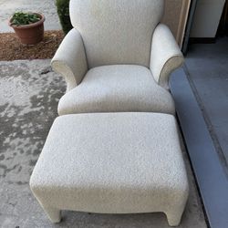 Sitting Chair & Ottoman