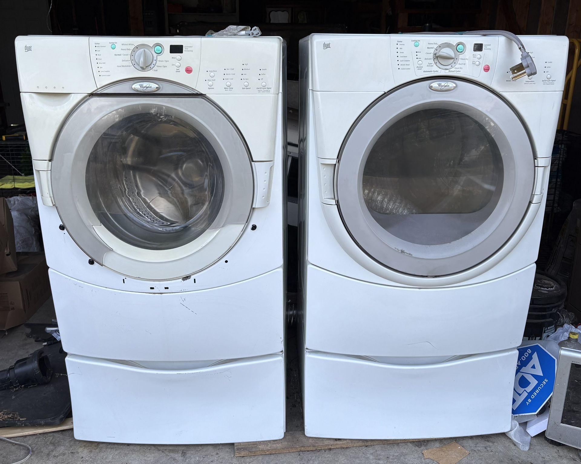 Whirlpool Duet Washer & Dryer