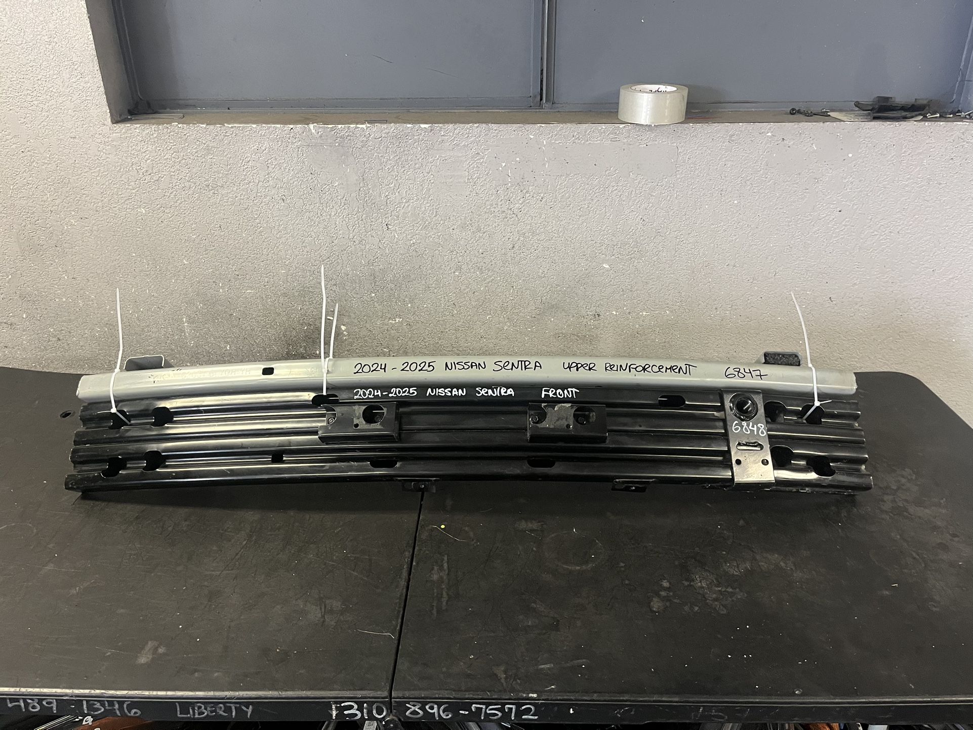 2024-2025 NISSAN SENTRA FRONT REINFORCEMENT UPPER AND LOWER OEM USED