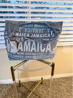 Robin Ruth Jamaica souvenir hobo-style shoulder bag