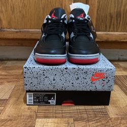 Air Jordan Retro 4 BRED REIMAGINED 