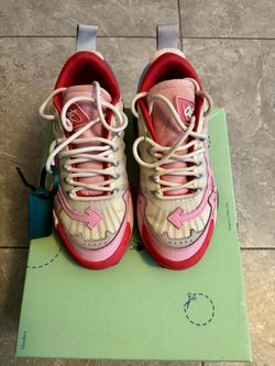 Off-White Sneakers Pink Red Colorblock