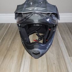 Brand New Fly Trekker Helmet And Bag