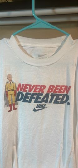 Nike One Punch Man 'Never Been Defeated' T-Shirt