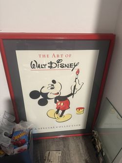 Art Of Walt Disney Vintage Poster Frames VINTAGE 80s