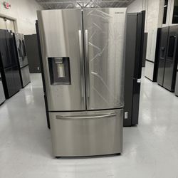 New Smart Fridge Stainless Steel French Door 1 Year Warranty 