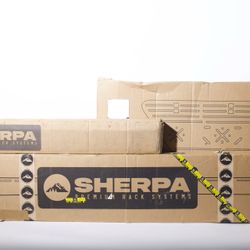 SHERPA  - “The Princeton” / 4th Gen /  2003 - 2009 Toyota 4Runner roof rack : Half Height wind fairing  &   Side Panels  &  Extra Bars