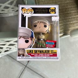 Funko Pop Star Wars Like Skywalker Jedi Training exclusive