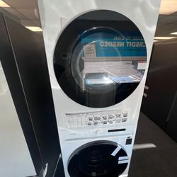 New & Affordable!! Washer & Dryer Stackable!!!