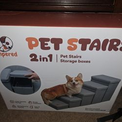 PET STAIRES/PAMPERED/NEW IN BOX!