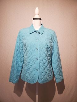 Requirements Blue Button Up Jacket