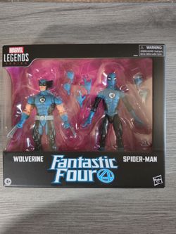 MARVEL LEGENDS WOLVERINE & SPIDERMAN