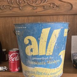 Vintage Advertising Bucket