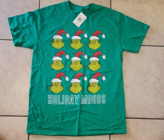 New The Grinch Christmas Shirt. Size Medium 