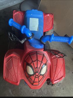 Electric Spider Man Motorcycle