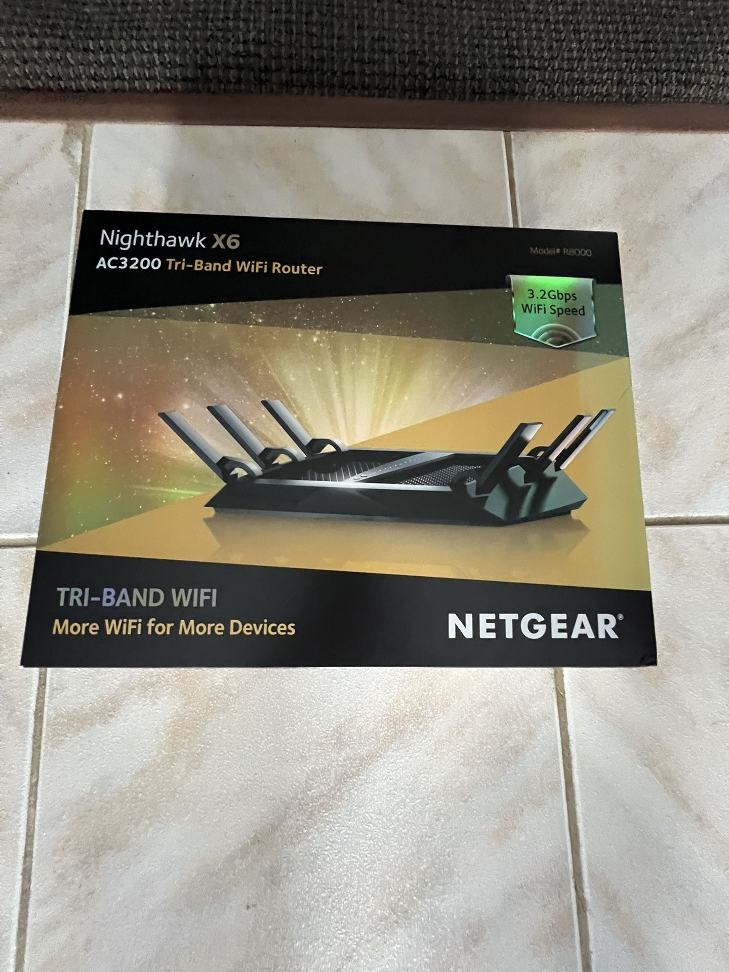 Netgear Nighthawk X6 Ac3200 Tri-band WiFi Router