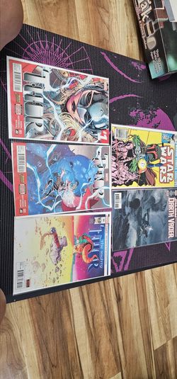 Star wars comics and Thor Comics