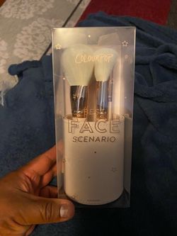 ColourPop Best Face Scenario Brush Set 5 Face Brushes + Holder