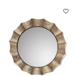 Antique Silver Mirror