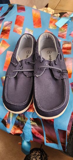 Cat & Jack Kids Navy Boat Shoes Size 3
