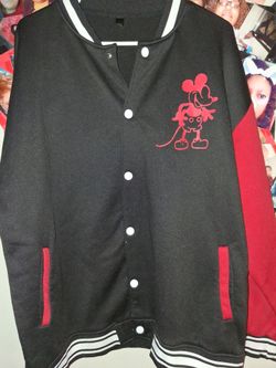 Mickey Mouse Varsity Bomber Jacket