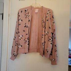 Pink Bomber Jacket