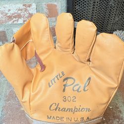 Vintage little pal champion usa baseball glove
