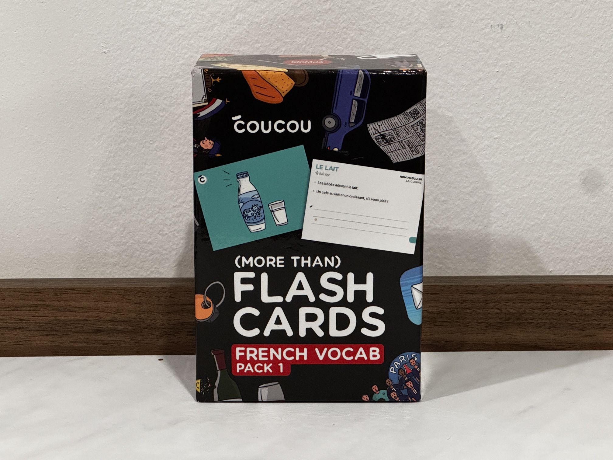 Coucou French Vocab Flash Cards (Pack 1)