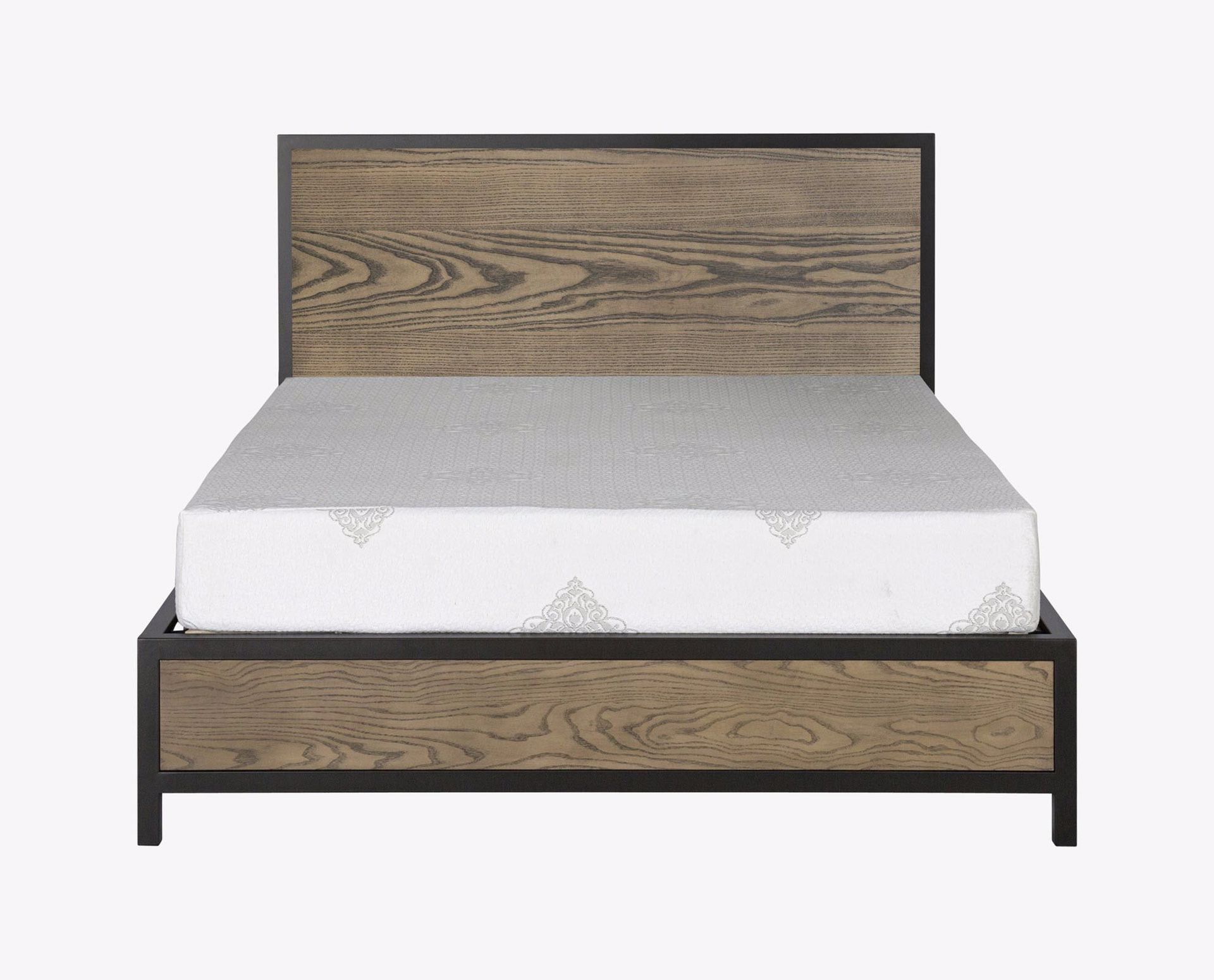 Holger Queen bed frame with matching Nightstand