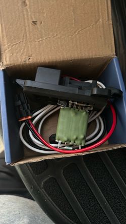 Front blower resistor