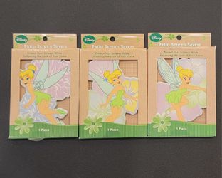 Lot Of 3 Tinkerbell Magnetic Patio Screensavers