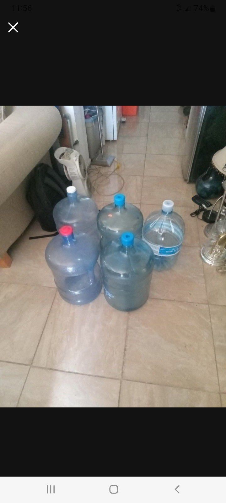 Water Bottles 5 for $25