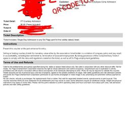 2  Knott's/ Six Flags Tickets 