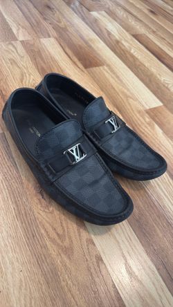Louis Vuitton Mocassin Hockenheim Damier Black size 9.5