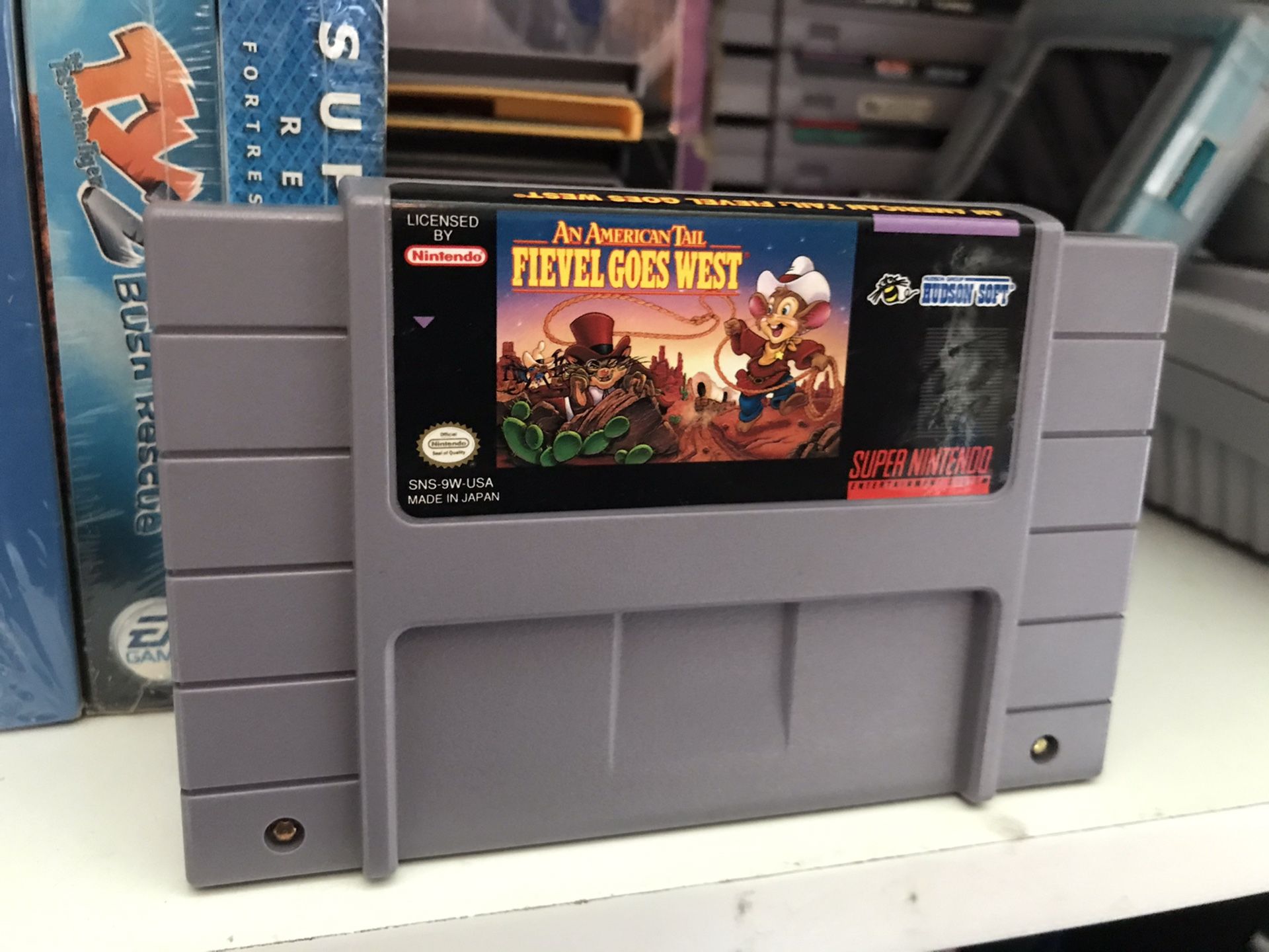 An American tail Super Nintendo